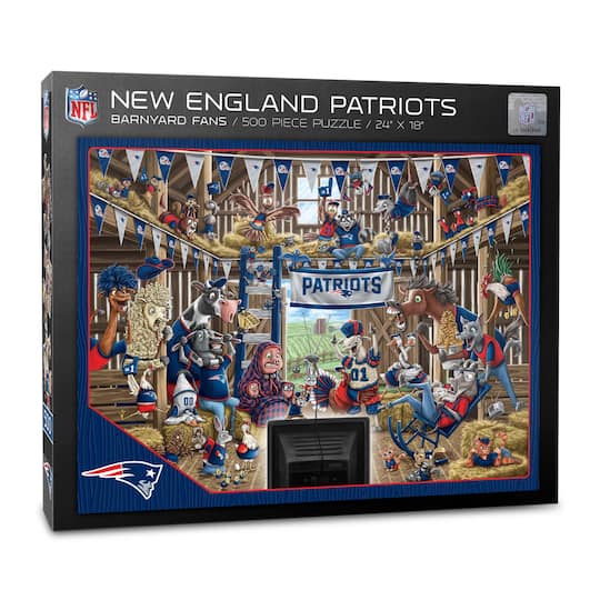 NFL Barnyard Fans 500 Piece Puzzle By Youthefan in New England Patriots | 18" x 24" | Michaels®